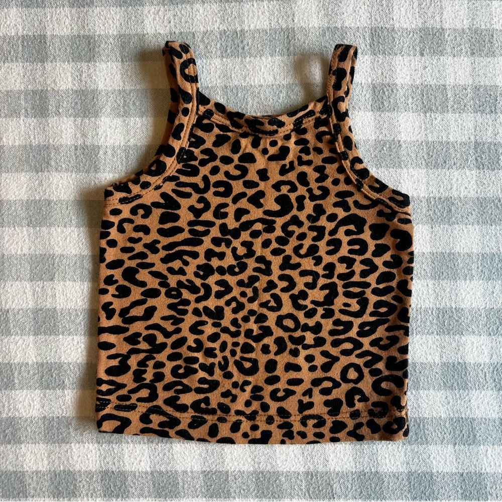 ARQ Leopard Print Kids Tank Top